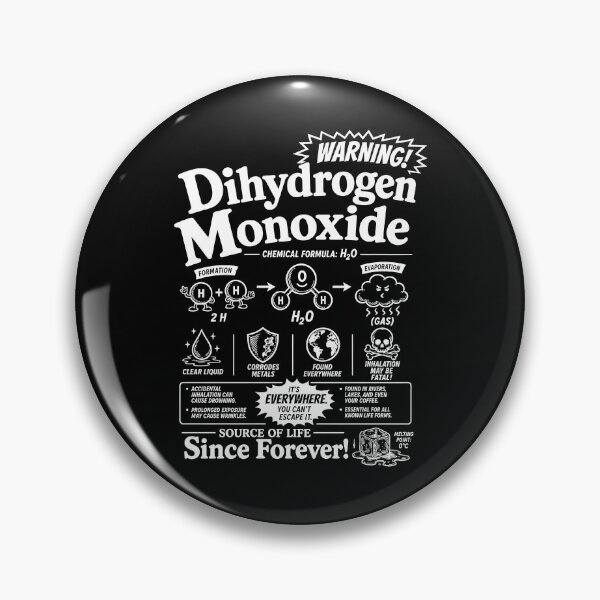 Item preview, Dihydrogen Monoxide Warning designed and sold by bajsanti.
