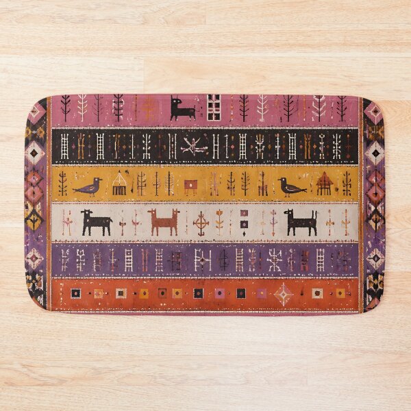 Item preview, Moroccan Rug Geometric Tribal Folk Pattern Boho Decor designed and sold by GrinGalore.