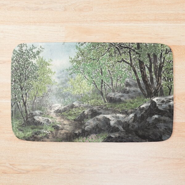 Item preview, July 27th birthday flower Wild Geranium Landscape designed and sold by 366birthflower.