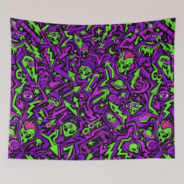 Item preview, Galactic Skater Punk (Street Culture x Sci-Fi) designed and sold by Thai Vibe Studio.