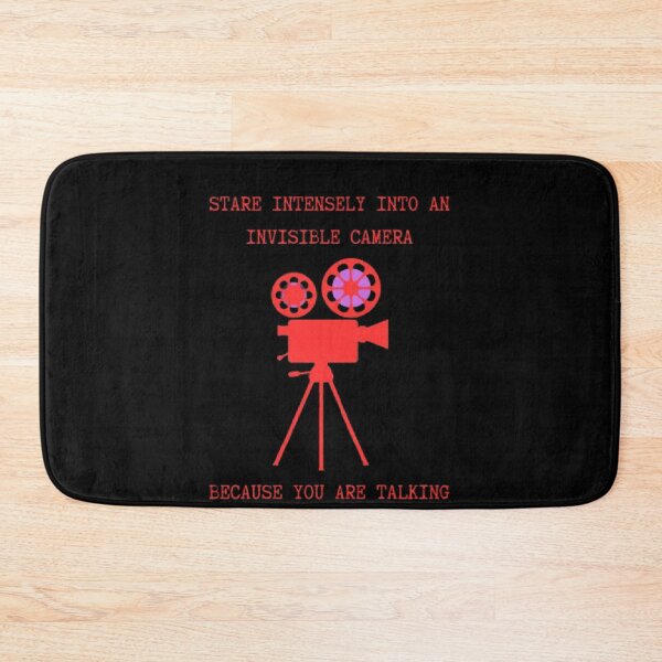 Item preview, Stare Intensely Into Invisible Camera Funny Office Parody designed and sold by Mircea786.