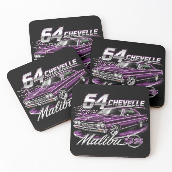 Item preview, Purple 1964 Chevelle Malibu SS Muscle Car designed and sold by Jabelle.