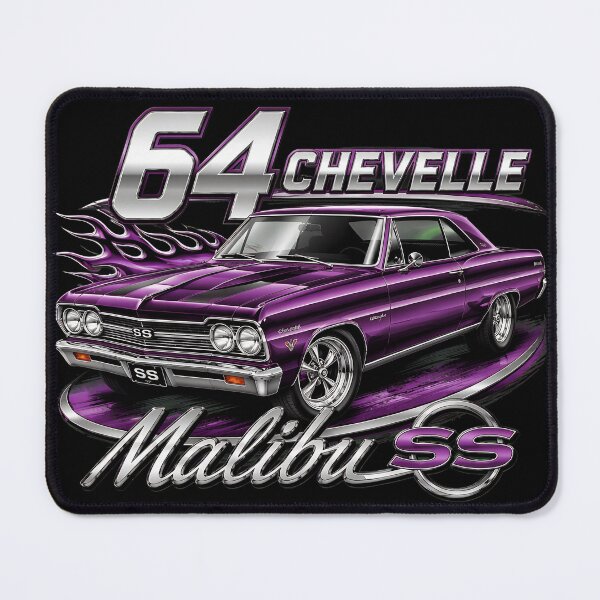 Item preview, Purple 1964 Chevelle Malibu SS Muscle Car designed and sold by Jabelle.