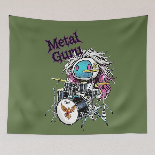 Item preview, Metal Drummer designed and sold by Glenbobagins.