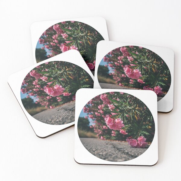 Item preview, Roadside Pink Blossoms Circle designed and sold by Petal-Path.