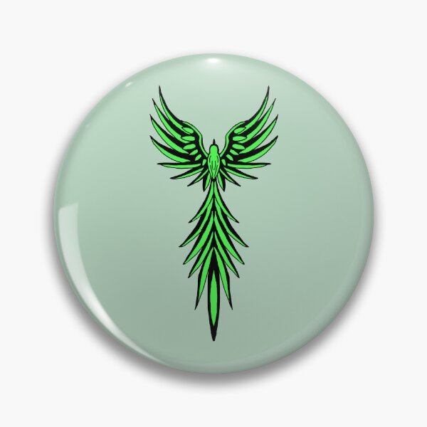 Item preview, Neon Green Phoenix Tribal Firebird Graphic designed and sold by URSM.