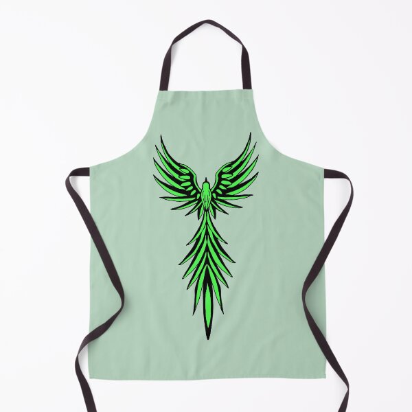 Item preview, Neon Green Phoenix Tribal Firebird Graphic designed and sold by URSM.