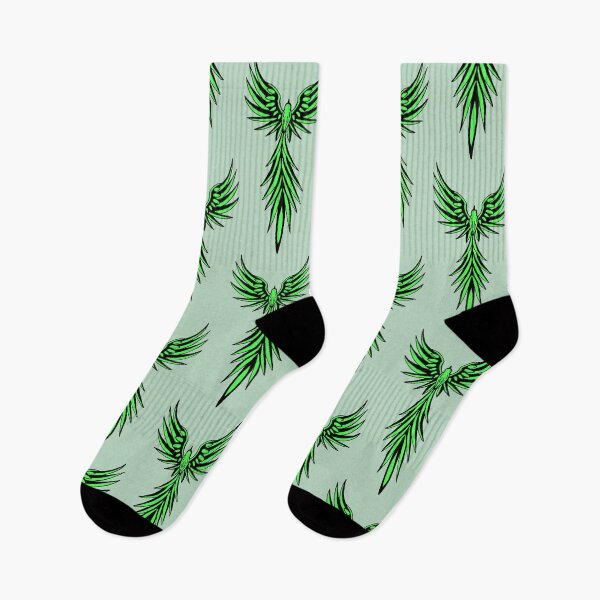 Item preview, Neon Green Phoenix Tribal Firebird Graphic designed and sold by URSM.
