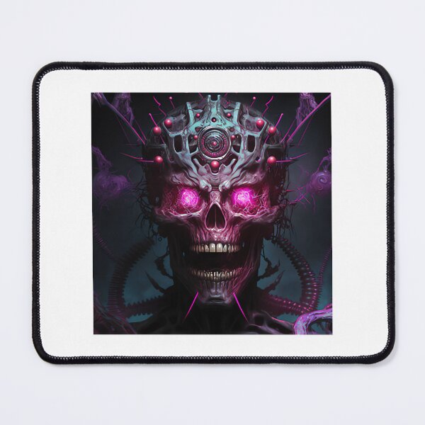 Item preview, Biomechanical Skull Art - Cybernetic Human Anatomy Graphic Design ⭐⭐⭐⭐⭐ designed and sold by Beautyinme.
