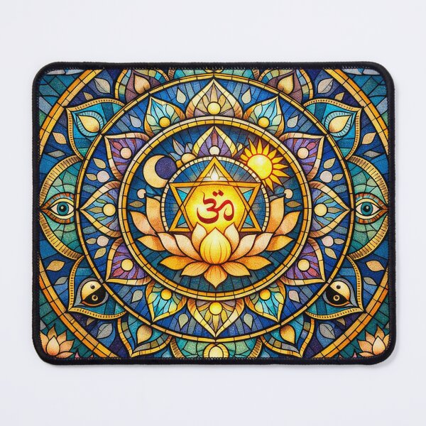 Item preview, Intricate Mandala with Om Symbol designed and sold by LCPcreations.