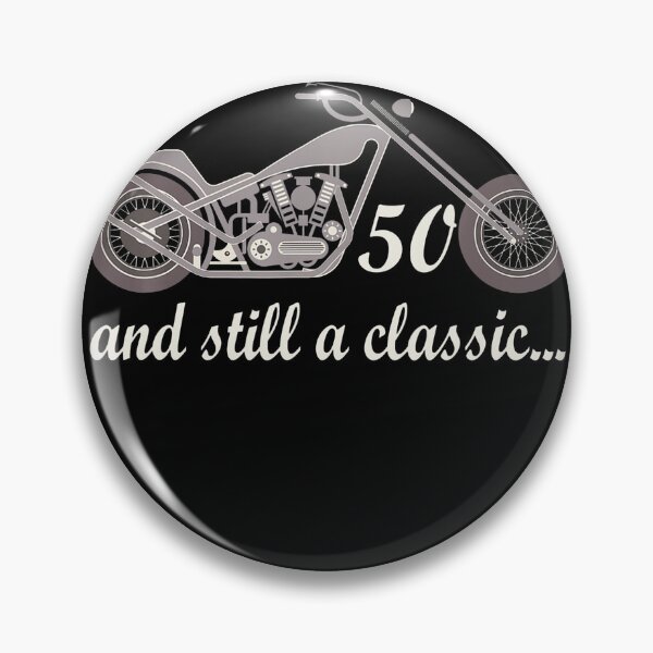 Item preview, 50Th Birthday Motorcycle Bike 50 Year Old Vintage Tee designed and sold by ColleenOH.