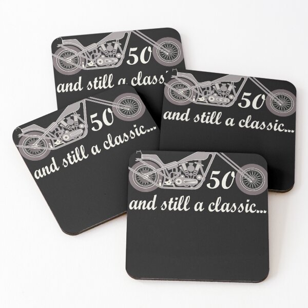 Item preview, 50Th Birthday Motorcycle Bike 50 Year Old Vintage Tee designed and sold by ColleenOH.