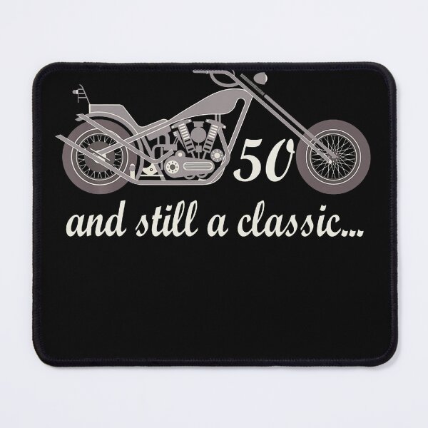 Item preview, 50Th Birthday Motorcycle Bike 50 Year Old Vintage Tee designed and sold by ColleenOH.
