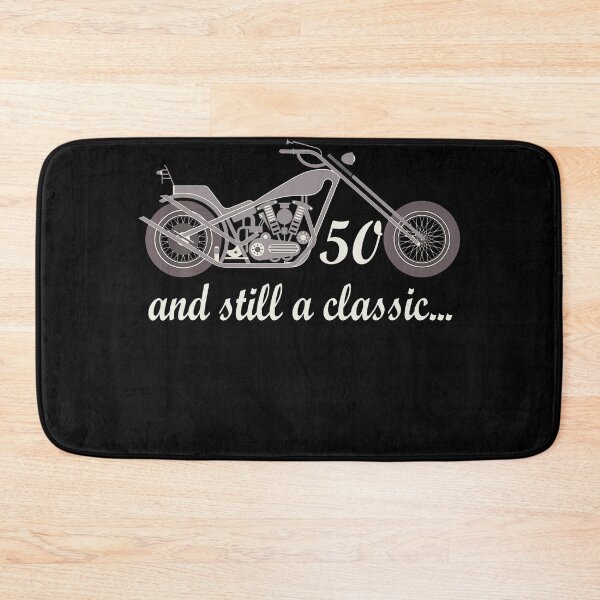 Item preview, 50Th Birthday Motorcycle Bike 50 Year Old Vintage Tee designed and sold by ColleenOH.