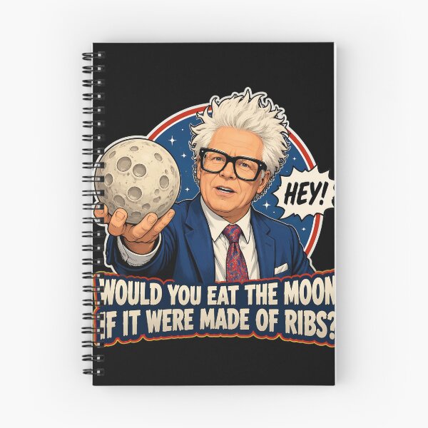 Item preview, Would You Eat the Moon Cosmic Science Humor designed and sold by Zedeye.