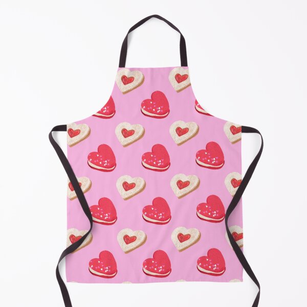 Item preview, Pink Valentine Macarons Heart Cookies Pattern designed and sold by jianina-alondra.