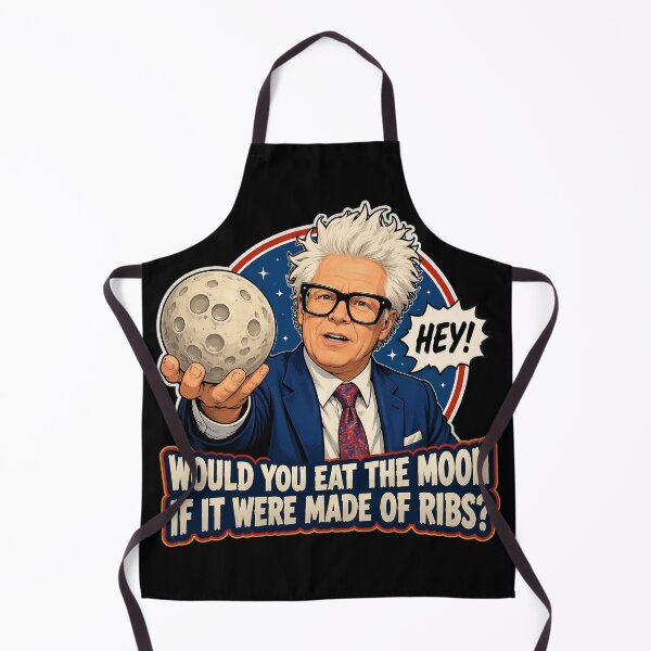 Item preview, Would You Eat the Moon Cosmic Science Humor designed and sold by Zedeye.