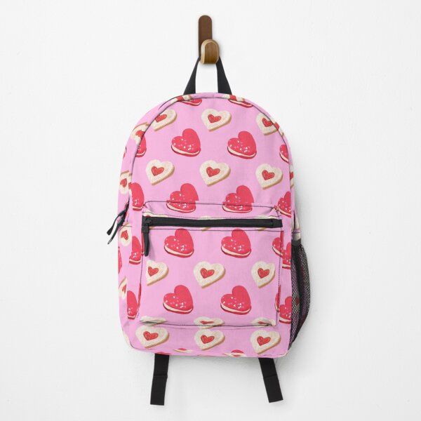 Item preview, Pink Valentine Macarons Heart Cookies Pattern designed and sold by jianina-alondra.