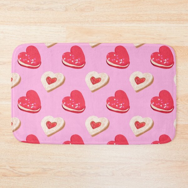 Item preview, Pink Valentine Macarons Heart Cookies Pattern designed and sold by jianina-alondra.