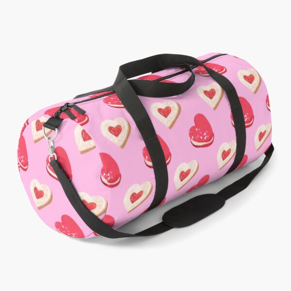Item preview, Pink Valentine Macarons Heart Cookies Pattern designed and sold by jianina-alondra.