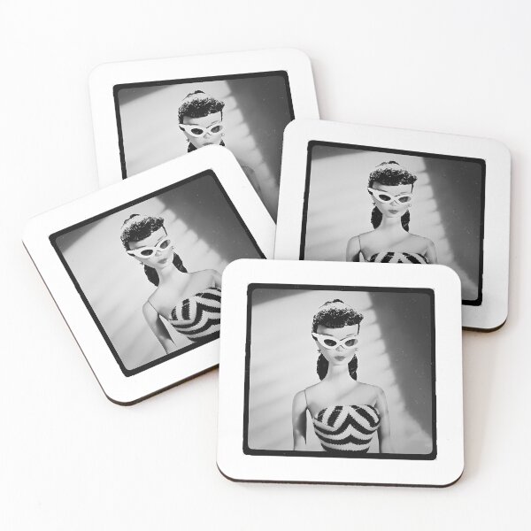 Item preview, Retro Doll Black And White Frame designed and sold by Todayshirtyp.