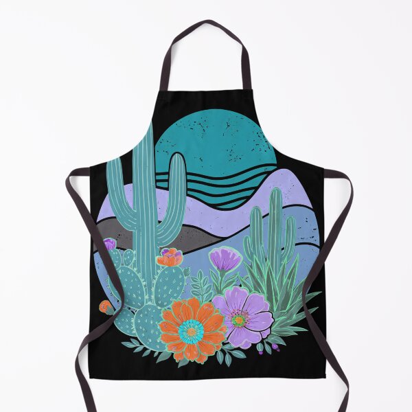 Item preview, Boho Desert Sunset Cactus Bloom designed and sold by CatYellowSpart.