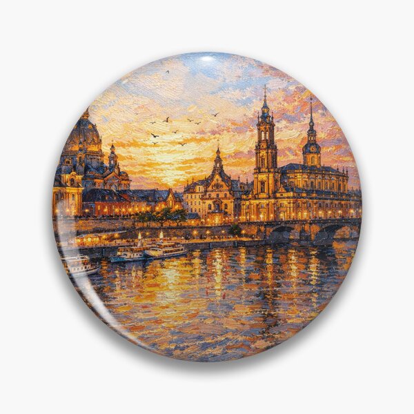 Artikelvorschau, Ein Gemälde von Dresden, Deutschland – Ein wunderschöner Ort in Europa. entworfen und verkauft von GalleryKauffeld.