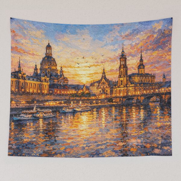 Item preview, A painting of Dresden, Germany – A Beautiful place in Europe. designed and sold by GalleryKauffeld.