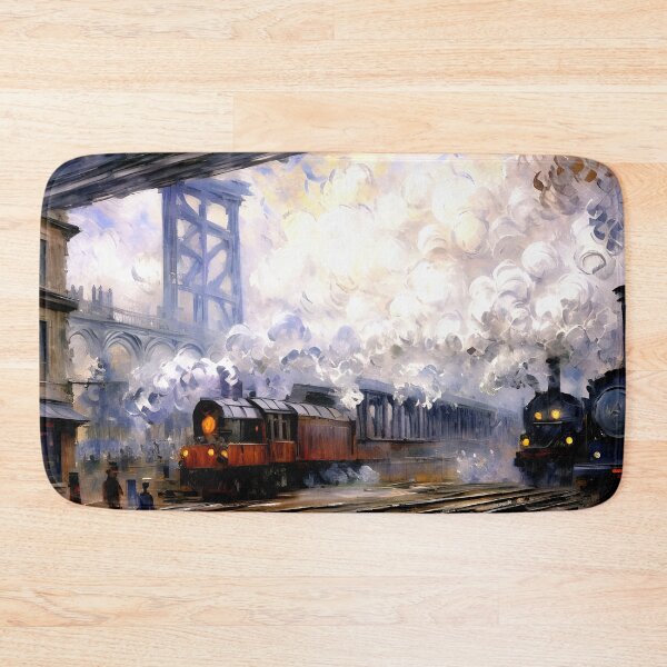 Item preview, Saint-Lazare Station, Exterior View 3 designed and sold by artdesignsnow.