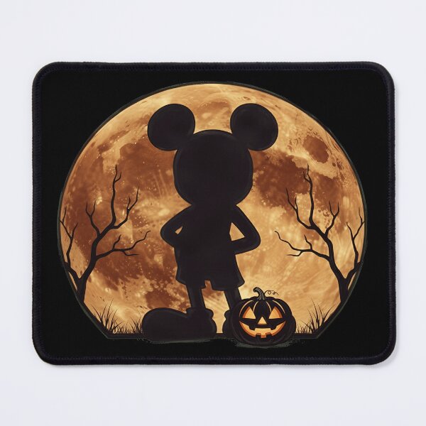 Item preview, Mouse Silhouette Pumpkin Moon Halloween designed and sold by JeffreyBa77186.