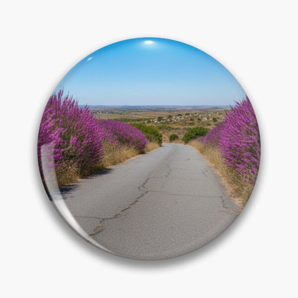 Item preview, Endless Purple Floral Highway designed and sold by Petal-Path.