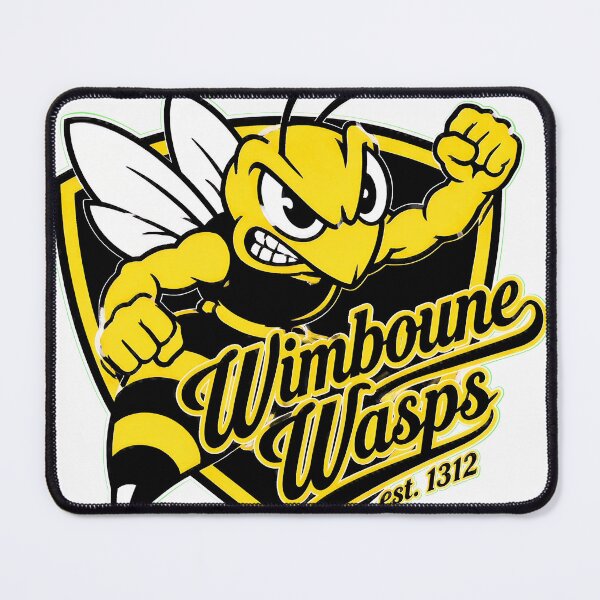 Item preview, Yellow Jacket Wasp Mascot Sports Emblem designed and sold by Zedeye.