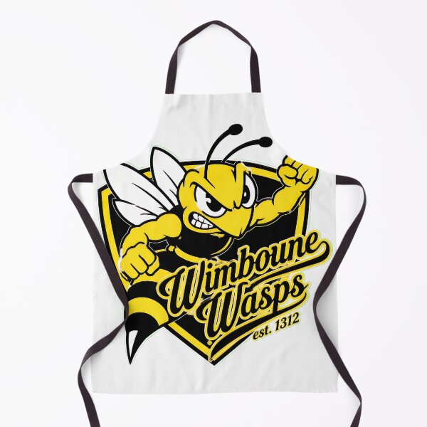 Item preview, Yellow Jacket Wasp Mascot Sports Emblem designed and sold by Zedeye.