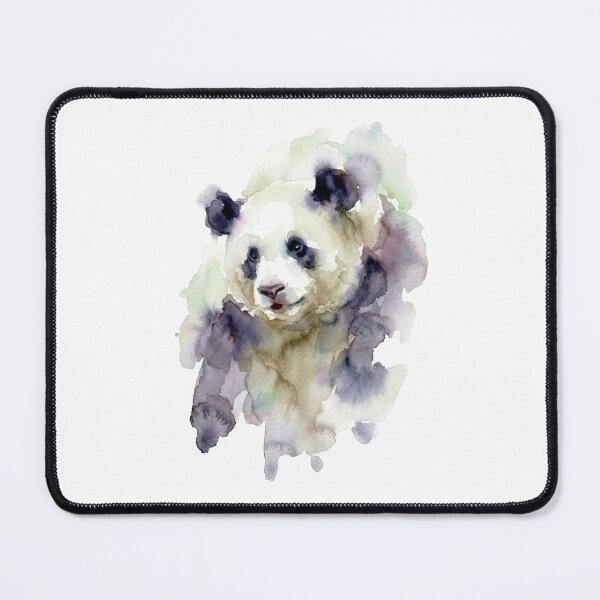 Item preview, Panda Portrait, Sage and Mauve designed and sold by caracatita75.