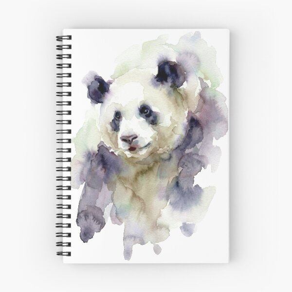 Item preview, Panda Portrait, Sage and Mauve designed and sold by caracatita75.
