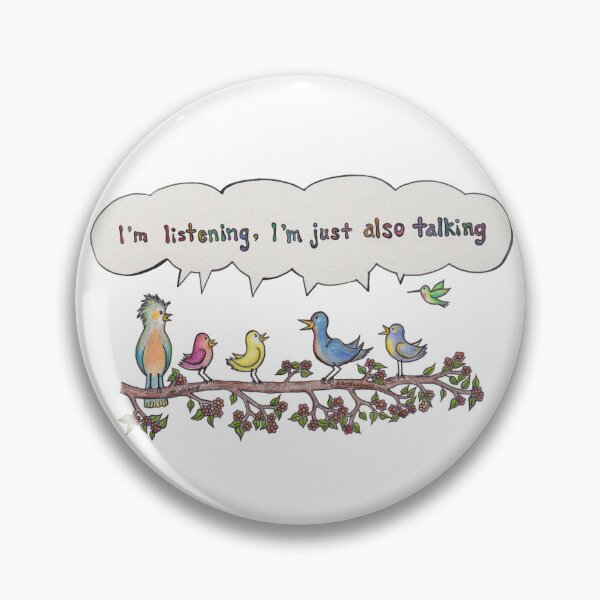 Item preview, Talking birds designed and sold by ArtByAbend.