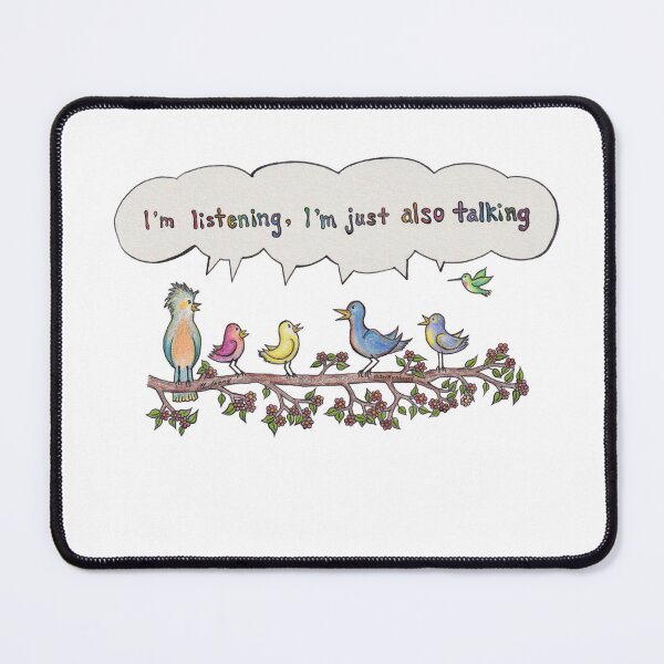 Item preview, Talking birds designed and sold by ArtByAbend.