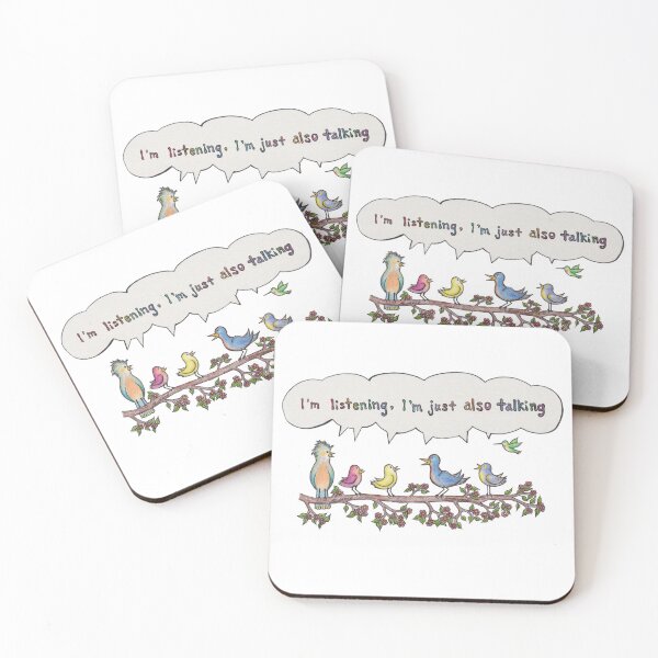 Item preview, Talking birds designed and sold by ArtByAbend.