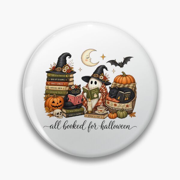 Item preview, All Booked For Halloween designed and sold by seektopus.