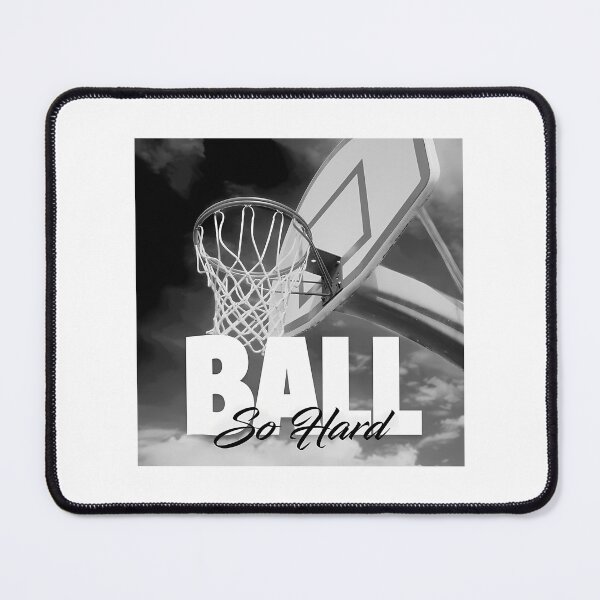 Item preview, Black And White Ball So Hard Vintage Art designed and sold by RoumiArtf.