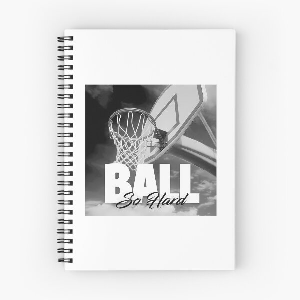 Item preview, Black And White Ball So Hard Vintage Art designed and sold by RoumiArtf.