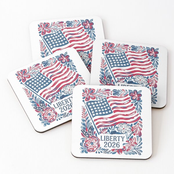 Item preview, Boho American Flag Floral  designed and sold by tariancoveghh.