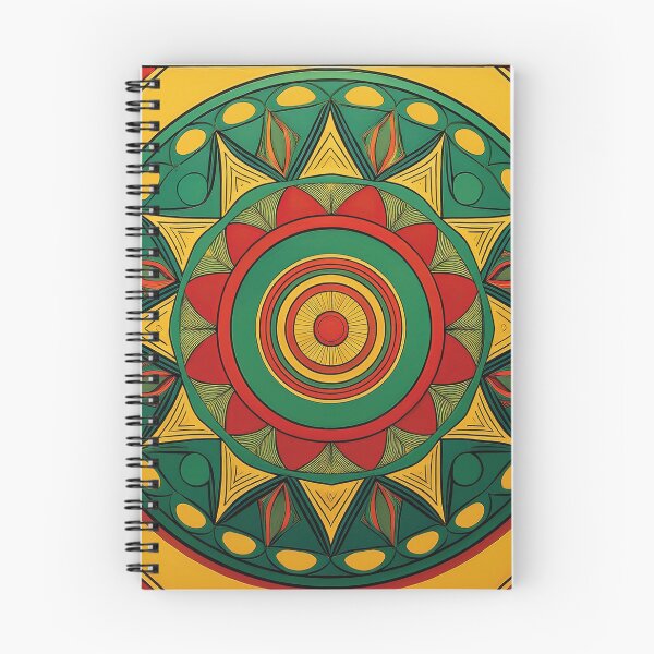 Item preview, African abstract in red,green and yellow designed and sold by Photopat.