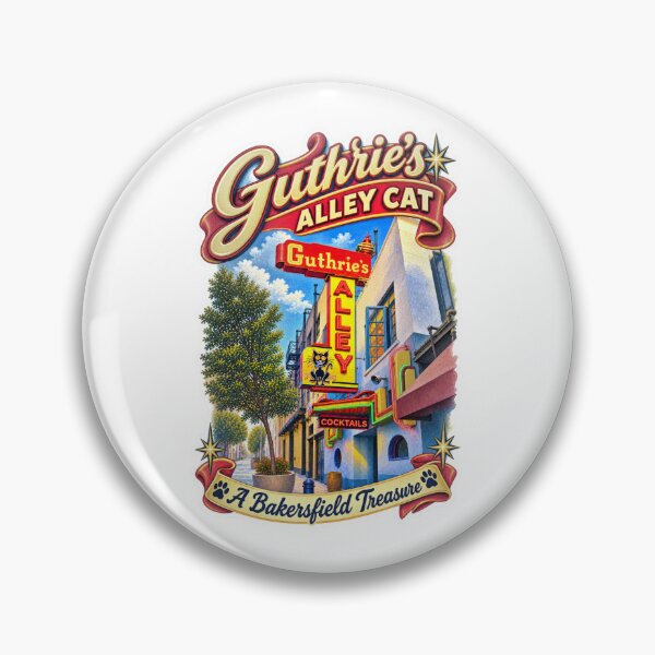 Item preview, Guthrie’s Alley Cat A Bakersfield Treasure designed and sold by Russell Thorne.