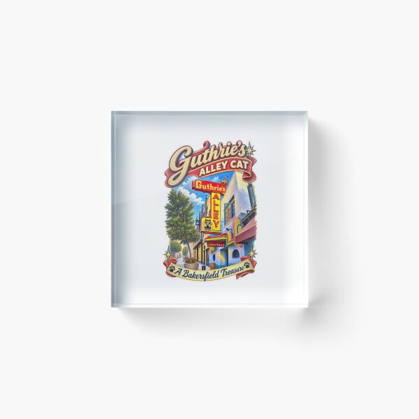 Item preview, Guthrie’s Alley Cat A Bakersfield Treasure designed and sold by Russell Thorne.