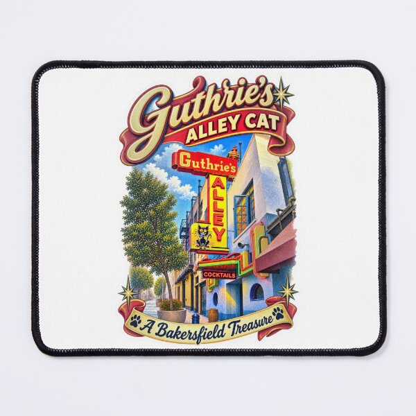 Item preview, Guthrie’s Alley Cat A Bakersfield Treasure designed and sold by Russell Thorne.