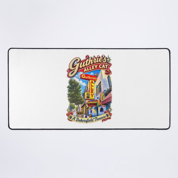 Item preview, Guthrie’s Alley Cat A Bakersfield Treasure designed and sold by Russell Thorne.