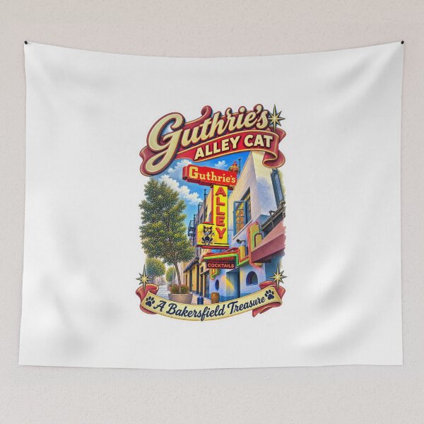 Item preview, Guthrie’s Alley Cat A Bakersfield Treasure designed and sold by Russell Thorne.