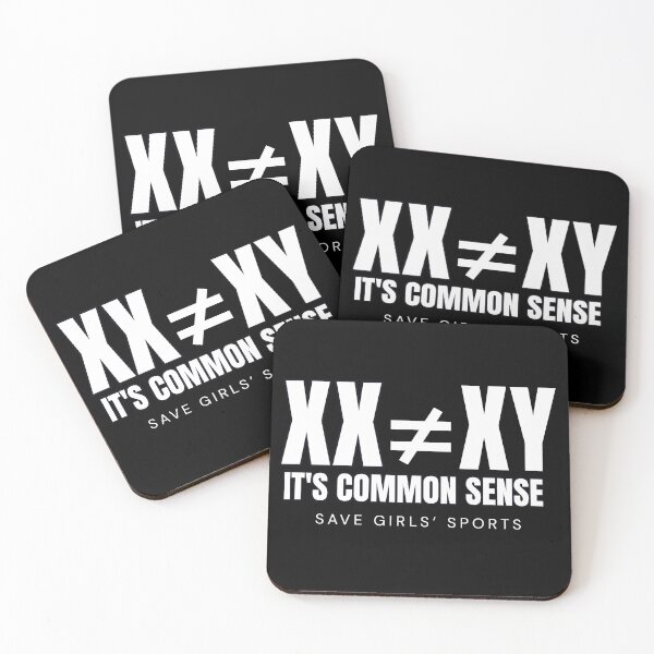 Item preview, It's Common Sense XX is Different to XY Save Girls Sports Statement designed and sold by PROPera-design.