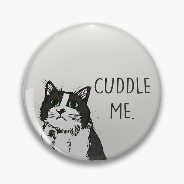 Item preview, Mika: "Cuddle Me" – Cuddly Tuxedo Cat Illustration designed and sold by Francicci.